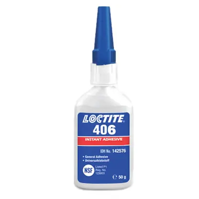 Značkový Loctite LOCTITE 406 Vteřinové lepidlo 50 g