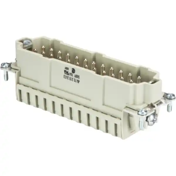 Garance Vrácení Peněz WIELAND Díl 70.510.2453.0 pro konektor 24pólový+PE pro 16A 500V  vidlicový  klecová pružina