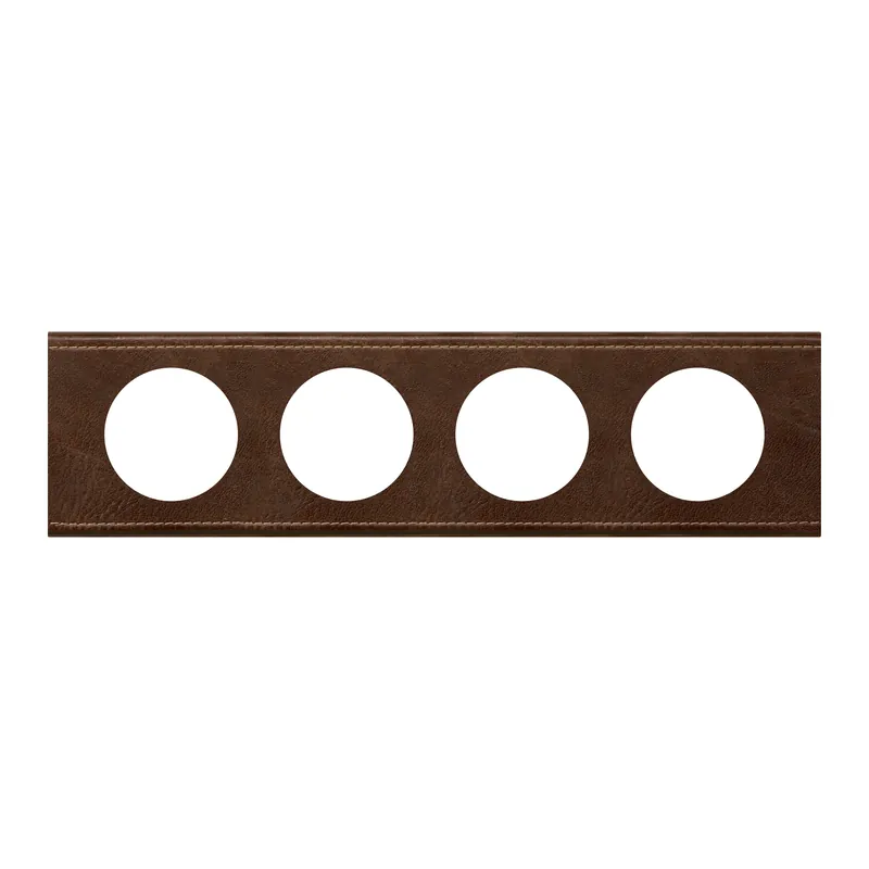 069404, CL RÁMEČEK 4P HNĚDÁ KŮŽE Omezená Nabídka