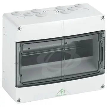 SK0072831-CZ20260306-083713-0-1772757439-PHO_PRO_73641201_SALL_AIN_V1 Rozvodnice nástěnná 12M průhledné dveře (1 řada) IP65 AKi šedá Levný