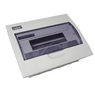 SK0072835-CZ20260306-083713-0-1772757439-STI608 Rozvodnice pod omítku 12M průhledné dveře (1 řada) IP30 STILO Tovární Cena