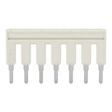 Značkový Můstek hřebenový 7-násobný 2002-407 izolovaný sv. šedá