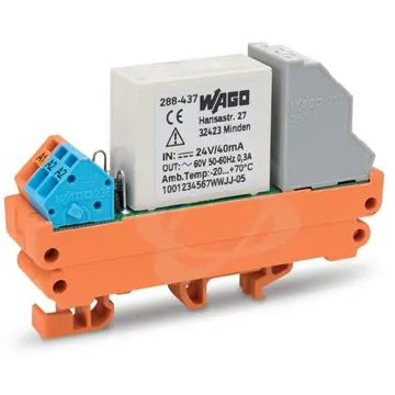 Ihned K Objednání Modul reléový 24V DC,2 přep.kontakty