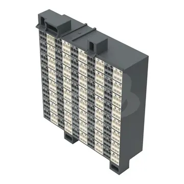 Vrácení Zdarma Propojovací blok 80-pól. šedý/bílý