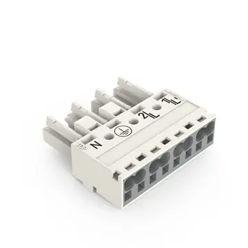 Garance Vrácení Peněz Zásuvka 4-pól. bílá Winsta 4 mm2