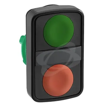 Hlavice ovládací ZB5AA7340 2-tlačítková Zelená/Rudá Ihned K Objednání