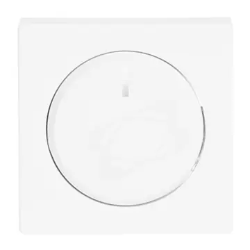 Future kryt stmívače s otočným ovladačem studio bílá Profesionální