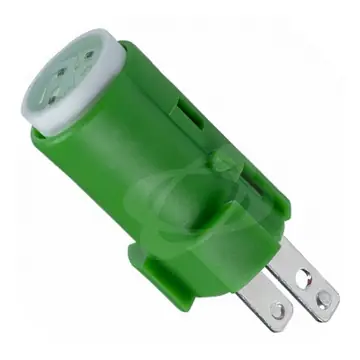 Prémiový LED, 24DC, zelené barvy, superjasná