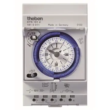 Hodiny spínací mechanické denní SYN 161 d Theben Horká Nabídka