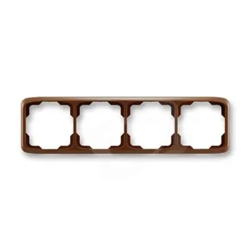 Top Prodej Tango rámeček 4-násobný hnědá