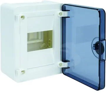 Rozvodnice nástěnná 4M průhledné dveře (1 řada) IP40 Golf Velkoobchod