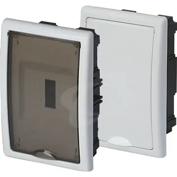 SK0074388-CZ20260306-083713-0-1772757439-119653_DISTRI_RZG-Z-1S4 Rozvodnice pod omítku 4M průhledné dveře (1 řada) IP40 RZG-Z bílá Poslední Šance