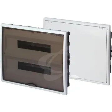 Rozvodnice pod omítku 40M průhledné dveře (2 řady) IP40 RZG-Z bílá Luxusní