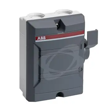 Novinka Odpínač trojpólový typ BWS 316 TPN šedá