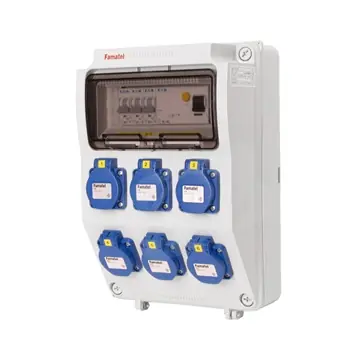 Zásuvková skříň IP54 jištěná s chráničem ZSF 60000000.1 /3958 Nakupujte Hned