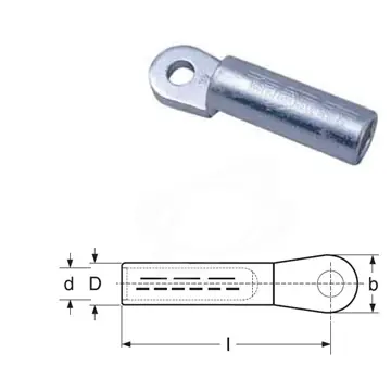 AL kabelové oko 25mmţ/M12 25x12 ALU-F Doprava Zdarma