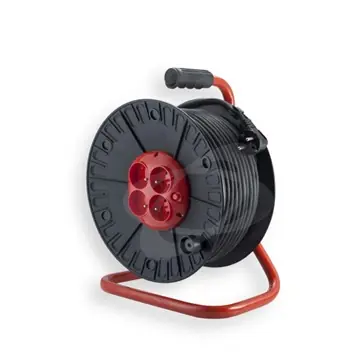 Prodlužovací buben 4 zásuvky 30m gumový H05RR-F 3G2,5 Elgotech Akční Cena