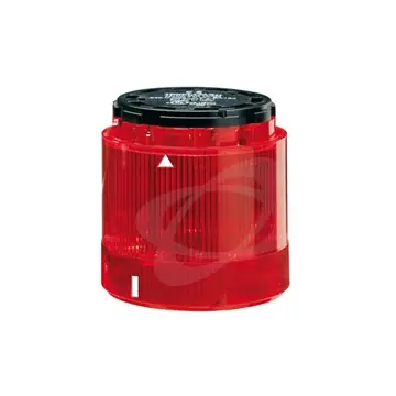 Sloup signální 70mm xenon 4J 24V rudá zábleskové světlo Profesionální