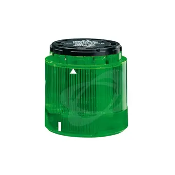 Sezónní Sleva Sloup signální 70mm BA15d 24V zelená přerušované světlo