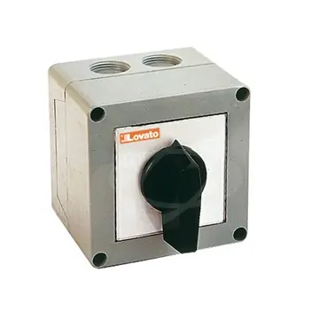 Zlevněný Spínač vačkový 16A 3P 0-1 v krabici IP65