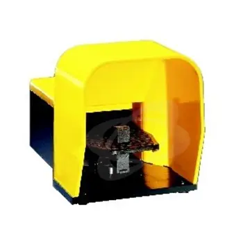 Časově Omezené Nožní spínač KG200S11, plastové tělo, provedení s krytem 1Z+1V mžikové