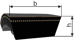 SK0075978-CZ20260306-083941-0-1772757590-VARIMP-X Variátorový řemen 65x20x2406 Li - W63 2500 Lw VariMP-X Rubena Výprodej